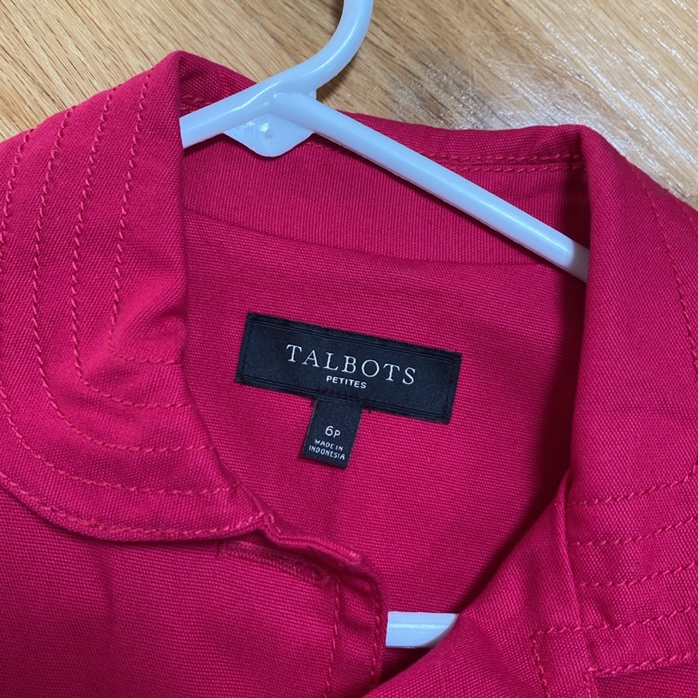 From Talbots - Light Spring Jacket Worn Once No S… - image 3